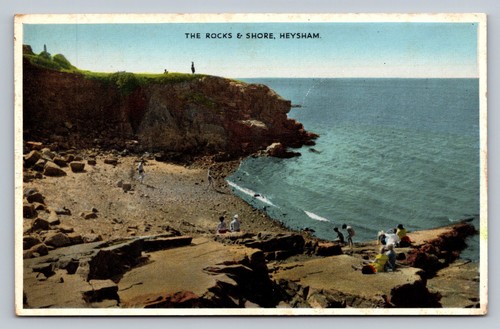 Postcard heysham the - heysham, rocks