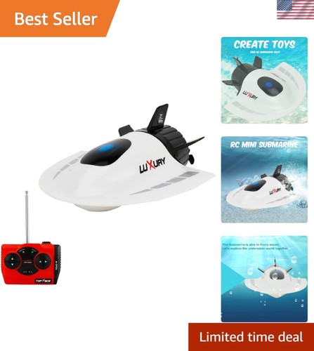 Elegant white mini submarine - elegant,