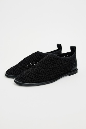 Zara black woven - zara,