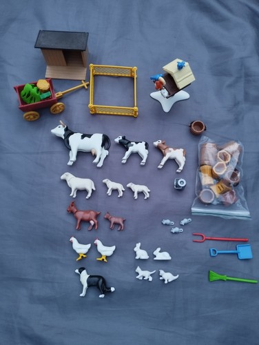 Playmobil farm animals and - farm,