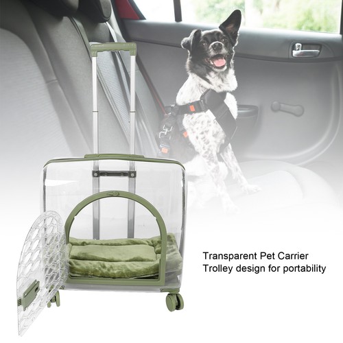 Transparent pet carrier - pet,