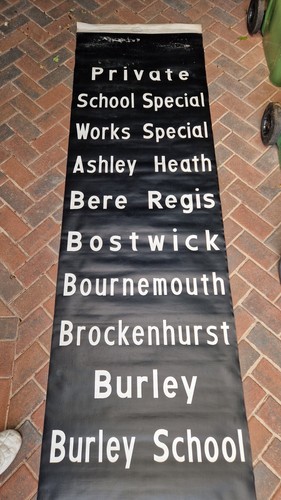 Hants dorset bus - &,
