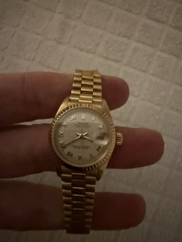 Ladies 18kt gold rolex - 18kt,