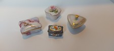 4 x Vintage Porcelain Trinket
