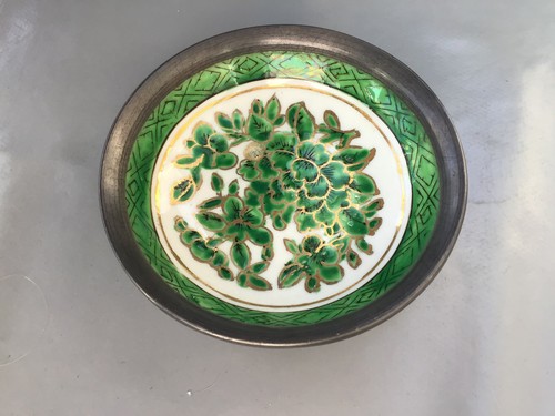 Vintage porcelain encased - ,