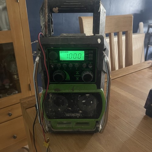 Hitachi cordless site radio - cordless,