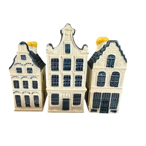 Klm blue delft houses bols - klm,