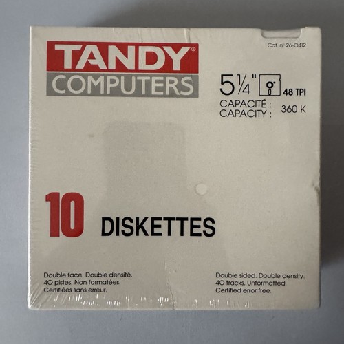 10x tandy 25 - ds/dd, mini
