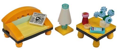 Lego sofa with table - sofa, &