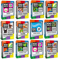 100 PICS Riddles Travel Card