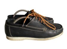 Lyle & Scott Navy Mens Lace Up Deck Boat Leather Lace Up Shoes UK 8 Mods
