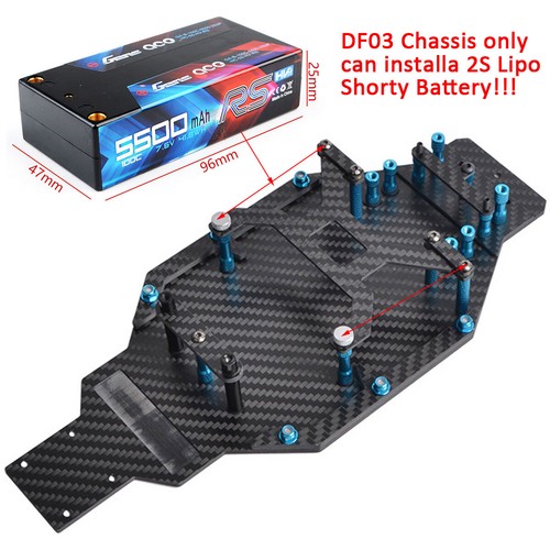 Carbon frame chasis kit - rc,