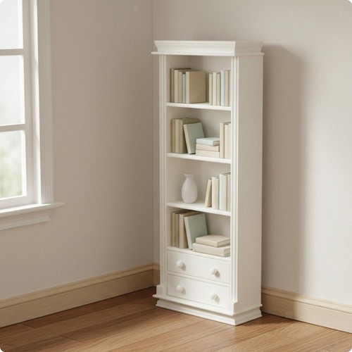 Mini narrow bookcase 12 - narrow, 1:12