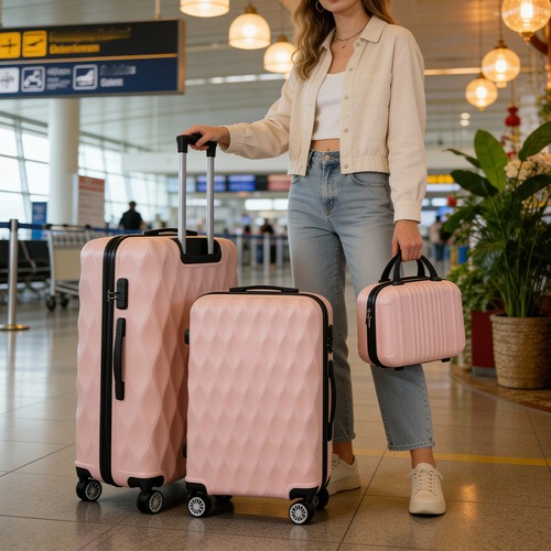 3pcs suitcase set - 2/3pcs, hard