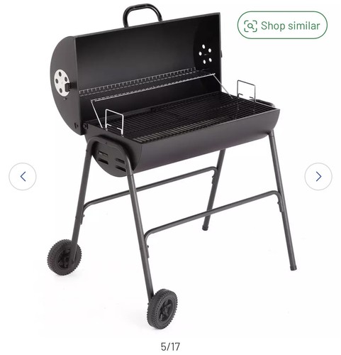 Charcoal drum bbq - charcoal,