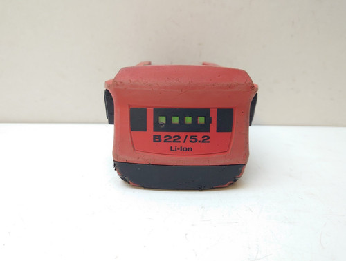 Genuine hilti b22 - 5.2ah, li-ion