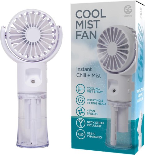 Cool mist fan handheld - fan,