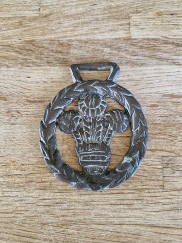 Vintage horse brass - horse,