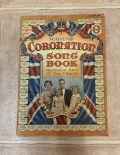 Souvenir Coronation Song Book National Airs of the Emperor 1937