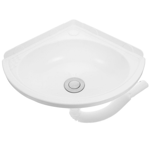 Compact white plastic corner - plastic,