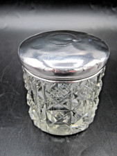 STERLING SILVER LIDDED CUT