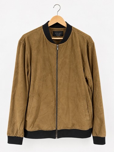 Zara man men brown suede - man, men's