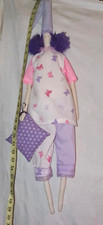 handmade tilda doll in pajama