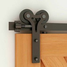 1-6M Sliding Barn Wood Door Hardware Kit Y Shape Hanger For Single/Double/Bypass