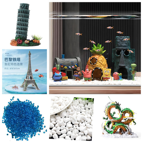 Novelty fish tank ornament - novelty,
