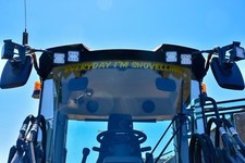 Tractor window decal sticker - tractor,