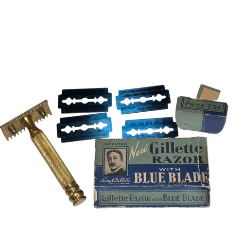 Vintage gillette safety razor - gillette,