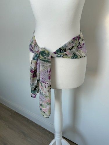 Vintage sheer y2k scarf - sheer, belt