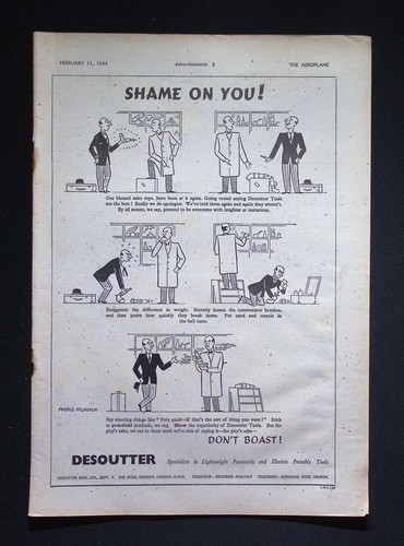 Original 1944 advert desoutter - advert,