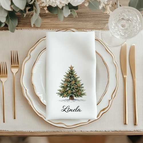 Personalised christmas tree - personalised,