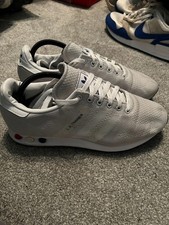 adidas Originals LA Traner Weave Woven White/Blue		UK	10