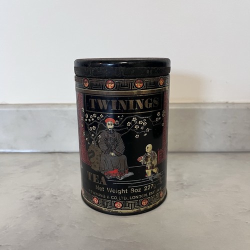 Vintage twinings tea tin - vintage,