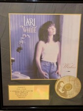 RIAA Gold Award - Lari White "Wishes"