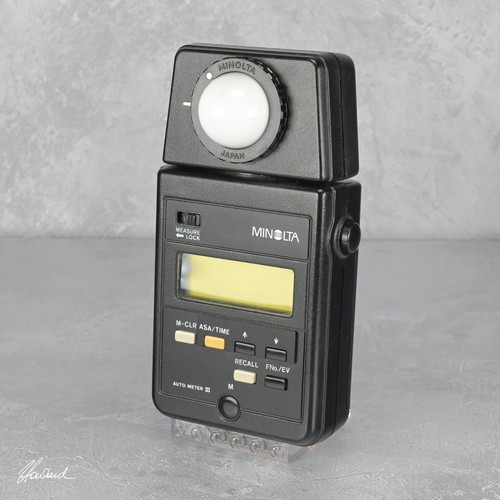 Minolta auto meter iii light - iii,