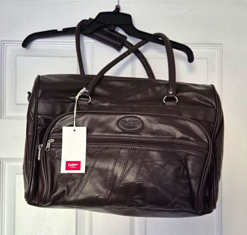 Cotton traders brown leather - brown,