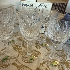 6 VINTAGE WATERFORD BOYNE CUT