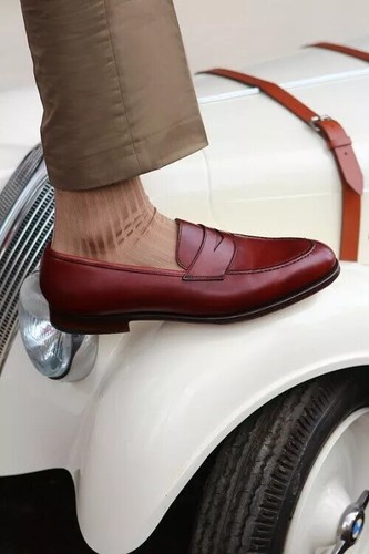 Mens handmade shoes brown - handmade,