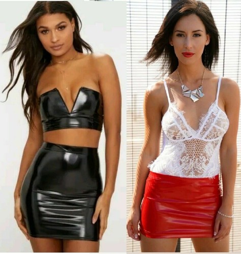 Vinyl black pvc wet look - wet,
