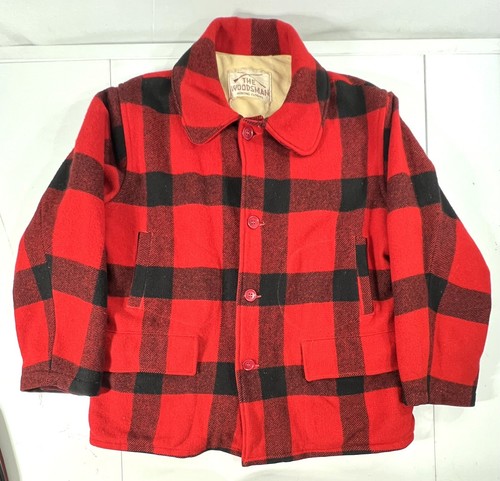 Vintage the woodsman mackinaw - woodsman,