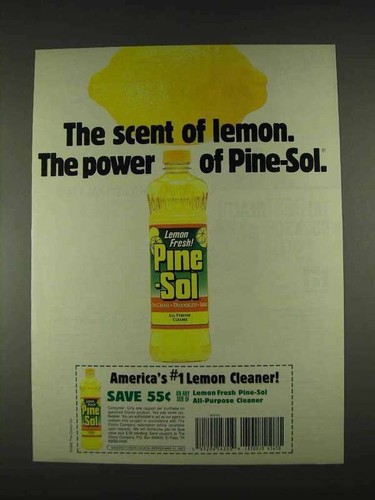 1996 pine sol - pine-sol, fresh