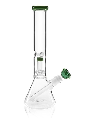 Tall glass bong recycler - 13",