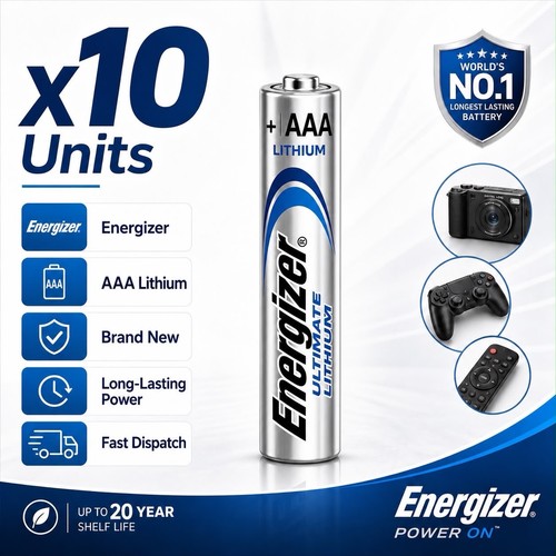 Aaa batteries energizer - aaa, by