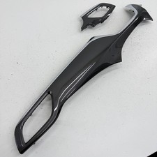 VAUXHALL CORSA E DASHBOARD TRIM SURROUND GREY CHROME 13428771 COVER DASH 14-19