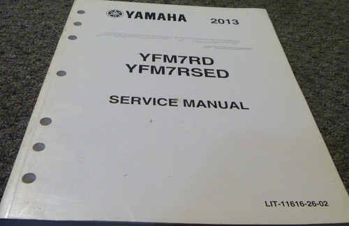 2013 yamaha yfm7rsed - 2013,