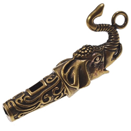 1pc antique brass elephant - antique,
