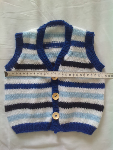 Boy blue brown white - brown,